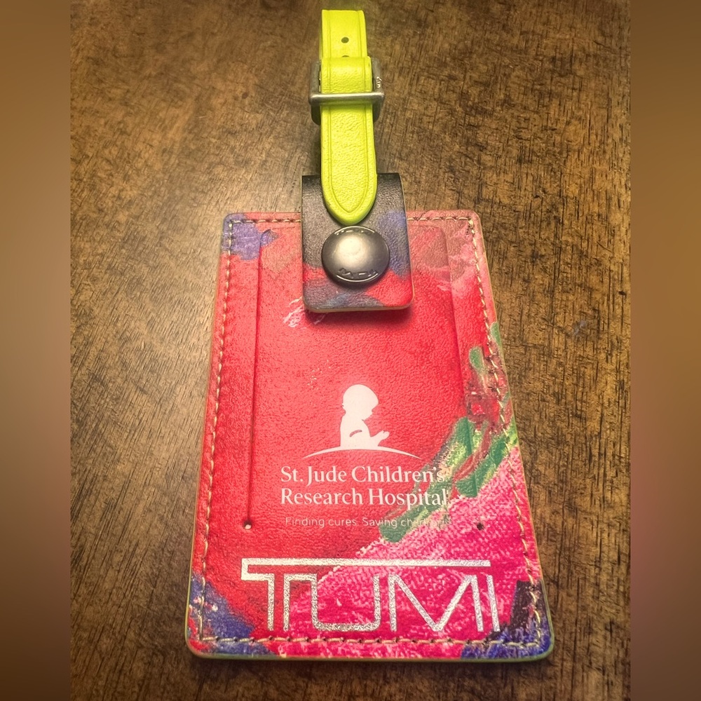 Tumi Luggage Tag, St. Jude Limited Edition